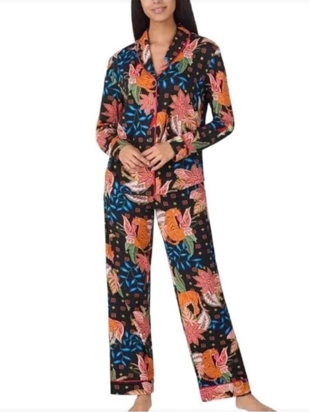 Room Service Tiger Pajama Set